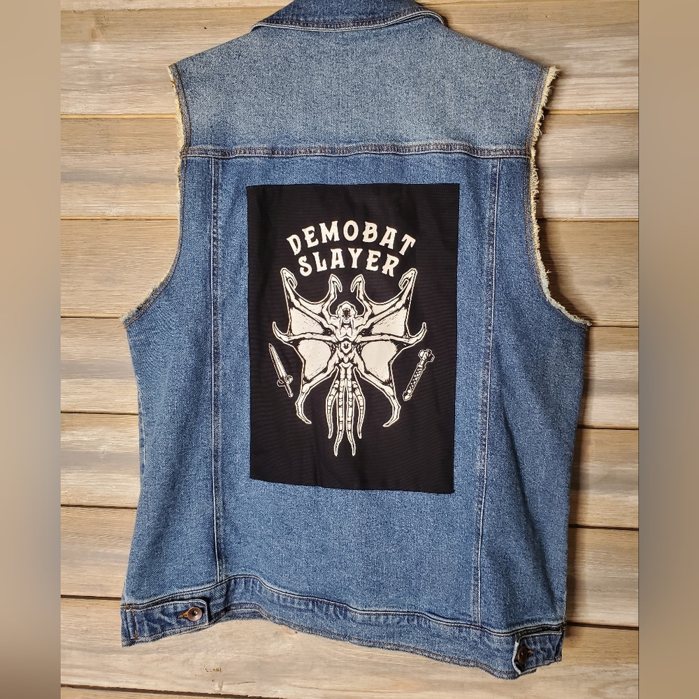 Eddie stranger things denim vest